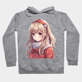 Cute Anime Girl #001 Hoodie